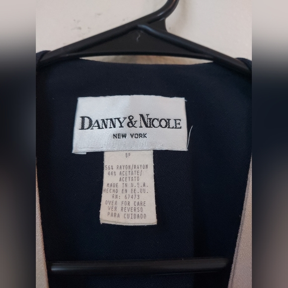 Vintage Danny and Nicole NY Double Breast Business Dress, Size S. - Picture 8 of 11